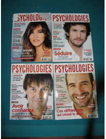 lot de magazine psychologies mieux vivre sa vie N° 259 261 265 268