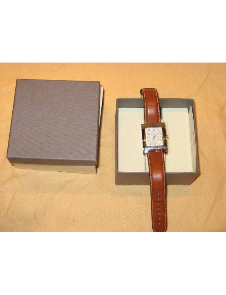 Montre homme magna carta marron cuir