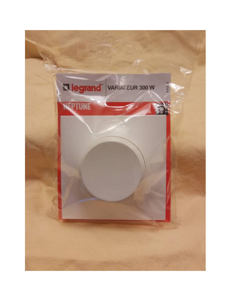 Neuf : LEGRAND Variateur 300 w neptune blanc ref 91327 neuf sous blister