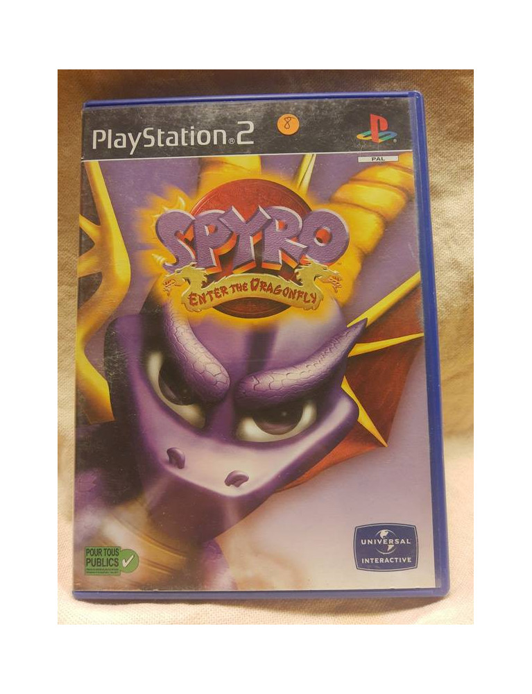 Jeu playstation 2 : Spyro Enter The Dragonfly Jeu playstation 2 : Spyro Enter The Dragonfly