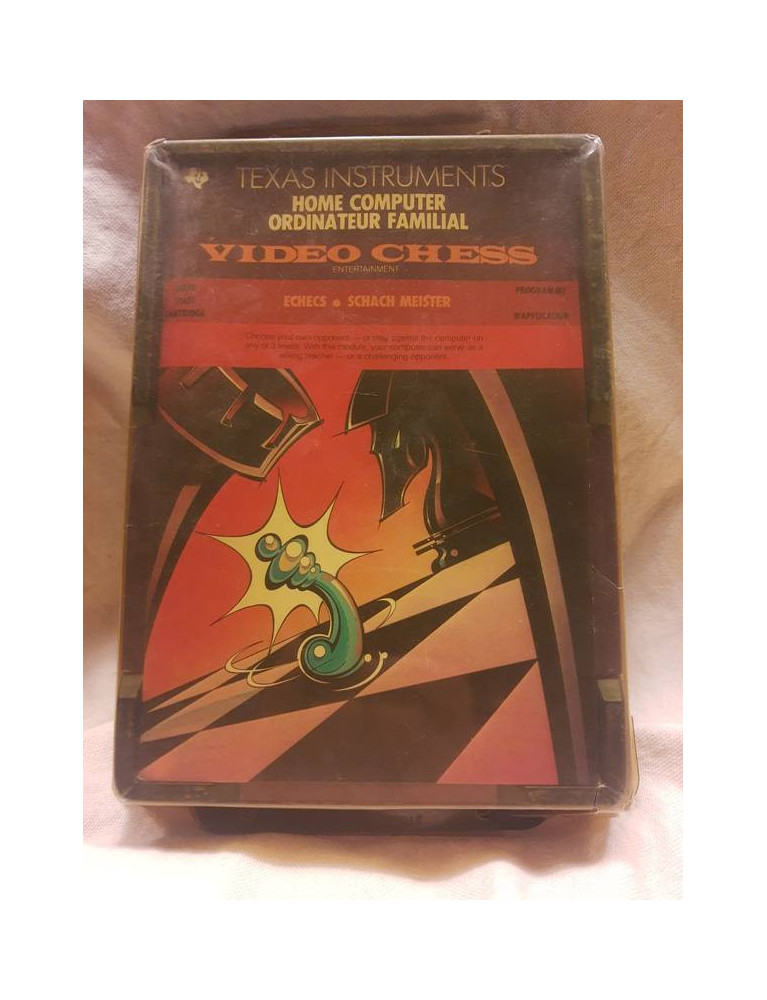 Jeu pc : Vidéo Chess Texas Instruments Jeu pc : Vidéo Chess Texas Instruments
