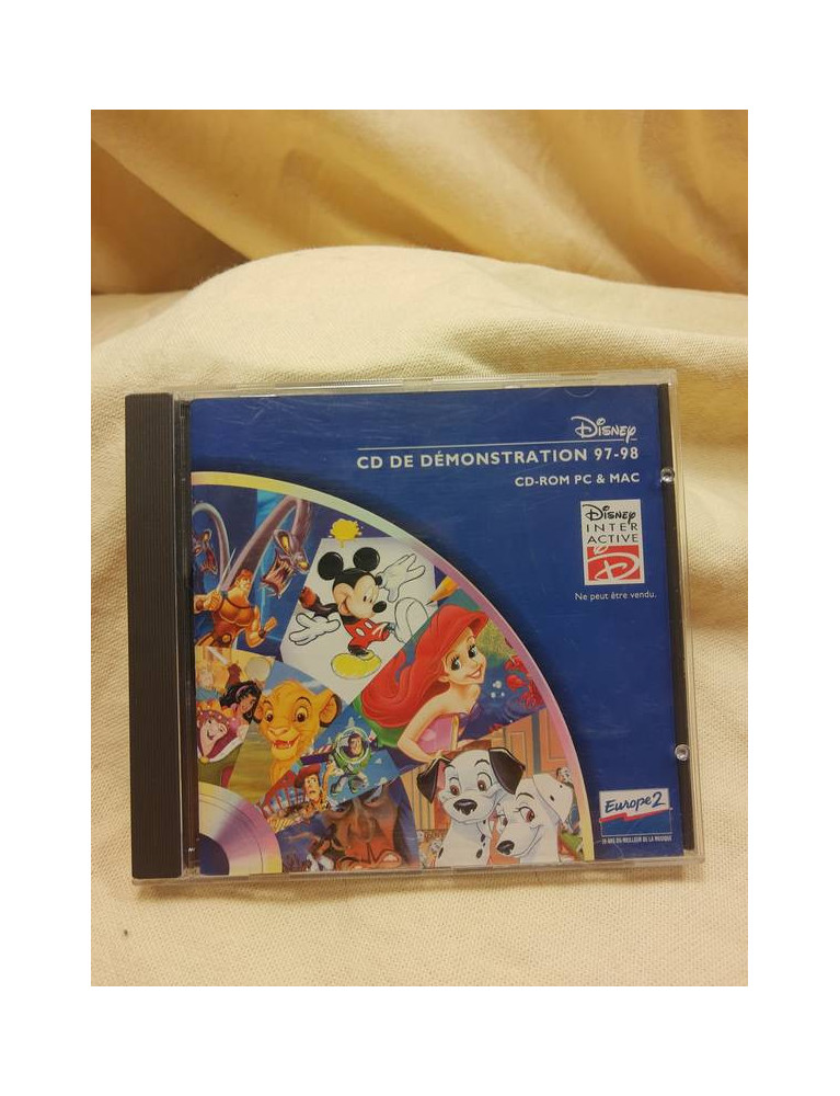 PC Disney CD de démonstration 1997-1998 PC Disney CD de démonstration 1997-1998