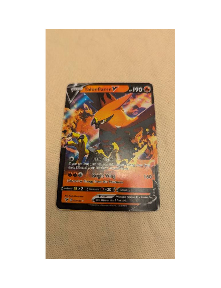 Talonflame V 2020 029/185 Talonflame V 2020 029/185