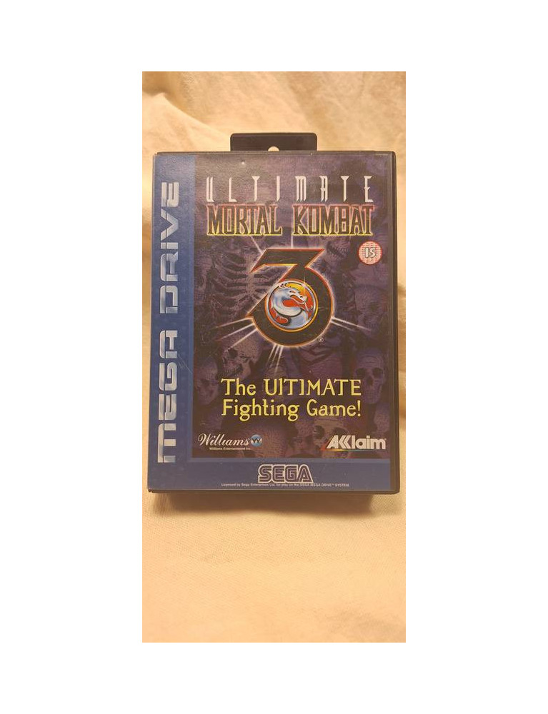 Cartouche de jeu Sega Mega Drive Ultimate Mortal Kombat 3 Cartouche de jeu Sega Mega Drive Ultimate Mortal Kombat 3