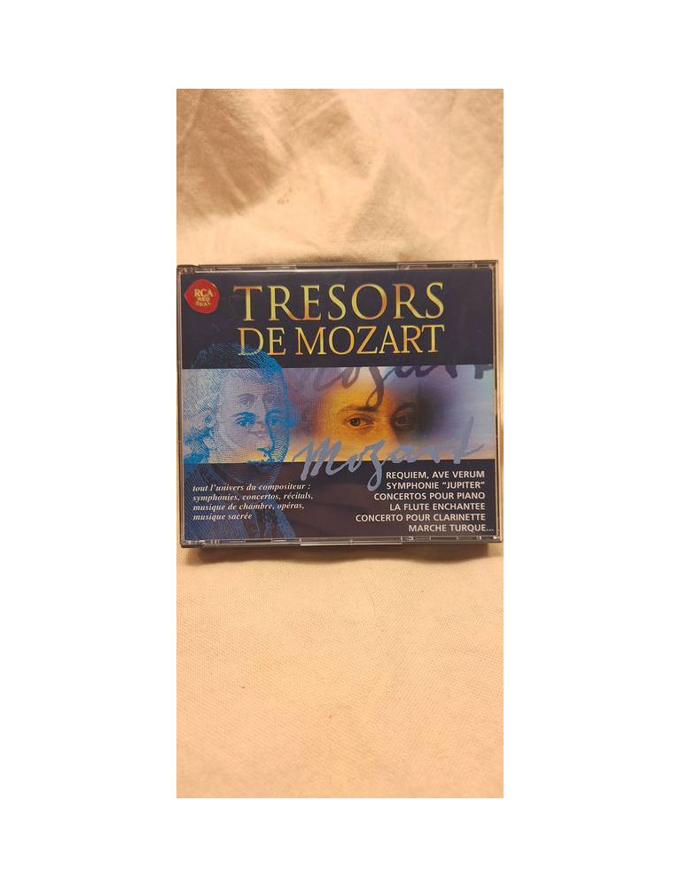 CD Musique Trésors de Mozart CD Musique Trésors de Mozart