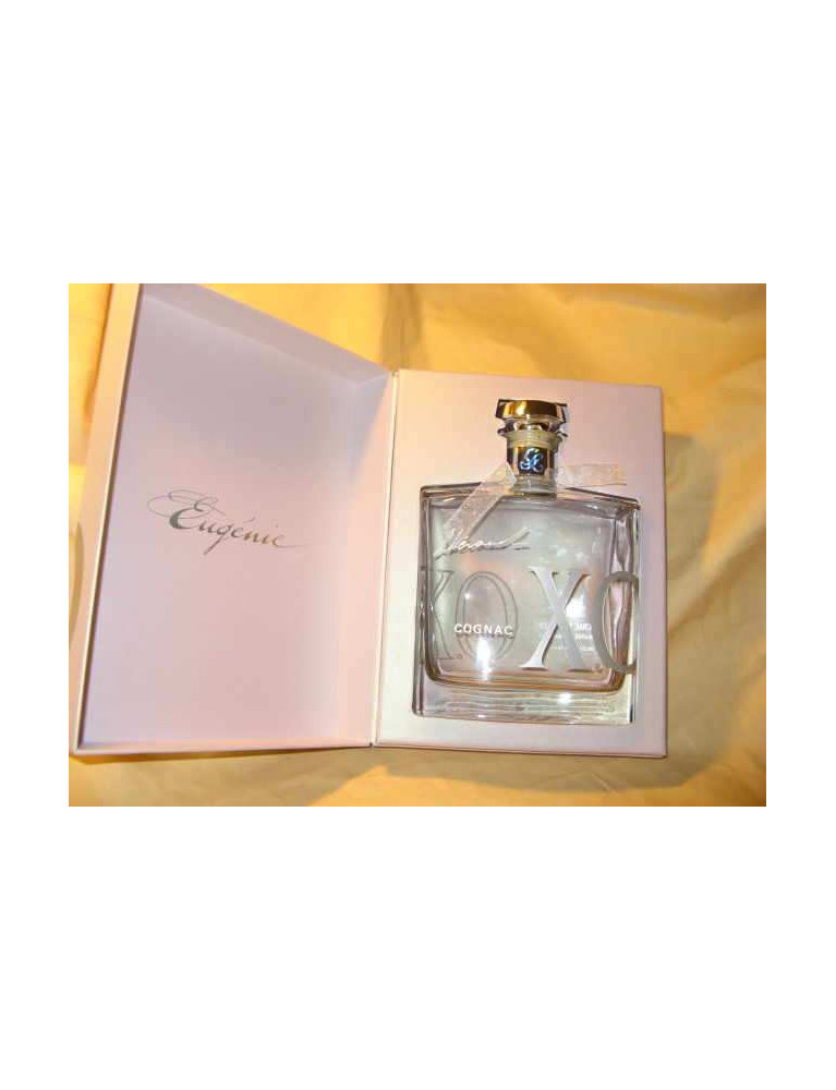 bouteille vide de cognac Eugénie XO 0,7 litre