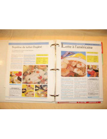 recettes de cuisine au micro-ondes dans classeur Atlas