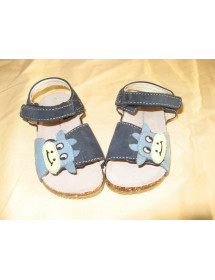 sandale enfant taille 23 bleue